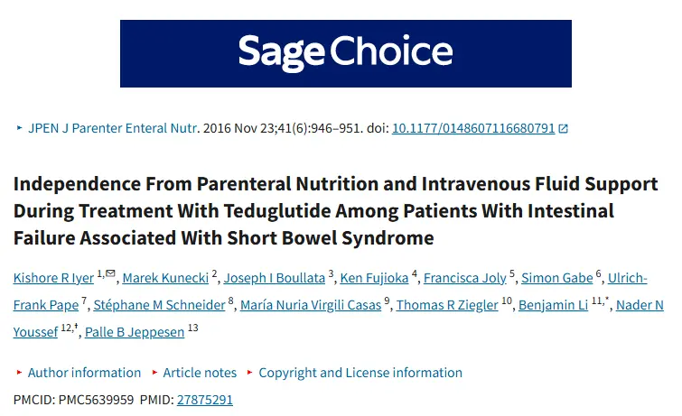 Teduglutide Teduglutide